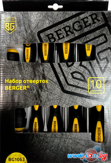 Набор отверток Berger BG1063 (10 предметов) в Витебске