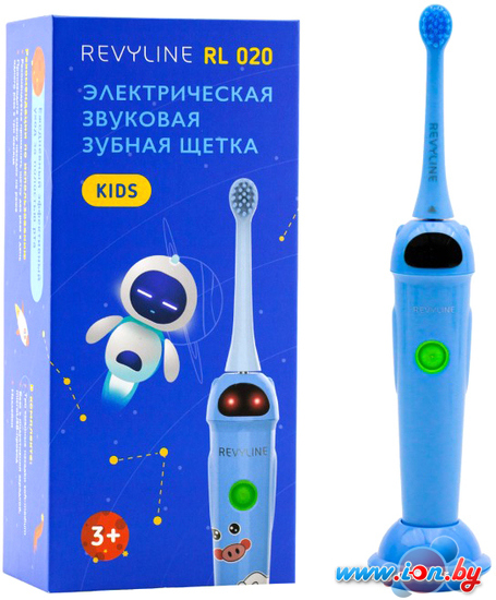 Электрическая зубная щетка Revyline RL 020 Kids (синий) в Гомеле