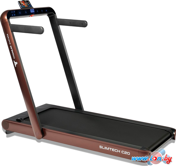 Электрическая беговая дорожка Titanium Masters Slimtech C20 (коричневый) в Могилёве