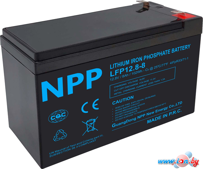 Аккумулятор для ИБП NPP LFP12.8-18Ah 12.8V 18Ah в Минске