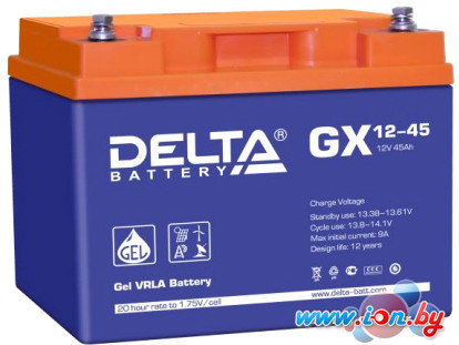 Аккумулятор для ИБП Delta GX 12-45 (12В/45 А·ч) в Могилёве