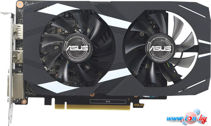 Видеокарта ASUS Dual GeForce GTX 1650 OC Edition 4GB GDDR6 EVO DUAL-GTX1650-O4GD6-P-EVO в Бресте