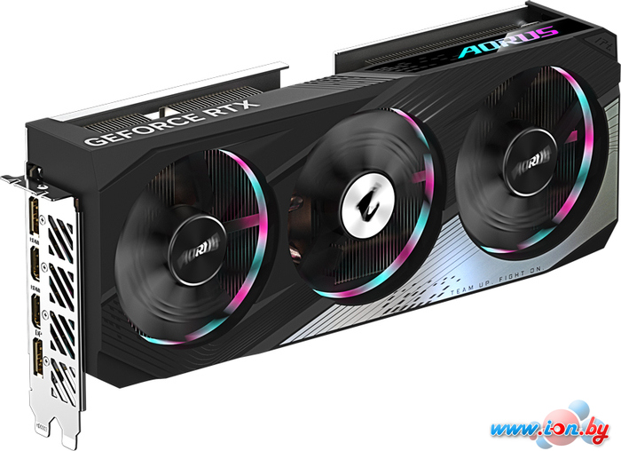 Видеокарта Gigabyte Aorus GeForce RTX 4060 Elite 8G GV-N4060AORUS E-8GD в Гродно