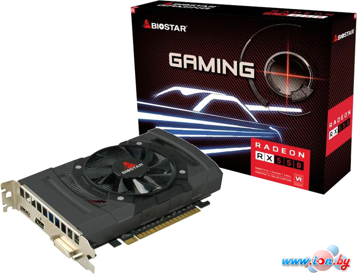 Видеокарта BIOSTAR Radeon RX 550 2GB GDDR5 VA5505RF21 в Гомеле