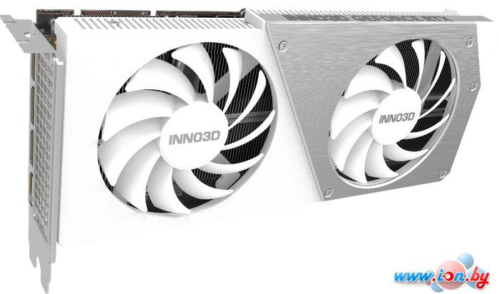 Видеокарта Inno3D GeForce RTX 4060 Ti 8GB Twin X2 OC White N406T2-08D6X-171153W в Могилёве