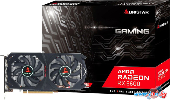 Видеокарта BIOSTAR Radeon RX 6600 8GB GDDR6 VA6606RM81 в Бресте