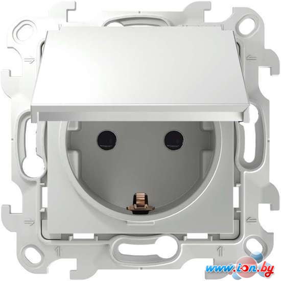 Розетка Simon 2450448-030 (белый) в Могилёве