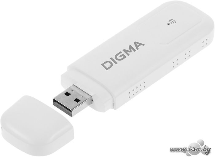 4G модем Digma WiFi DW1960 3G/4G (белый) в Минске