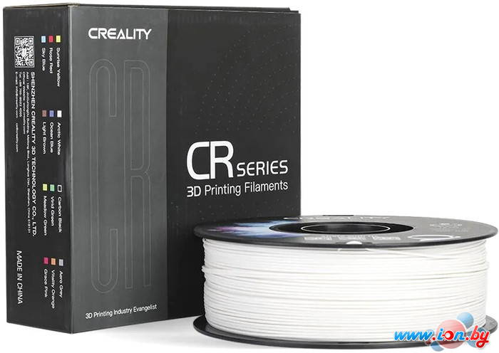 Пластик Creality CR-ABS 1.75 мм 1 кг (белый) в Бресте