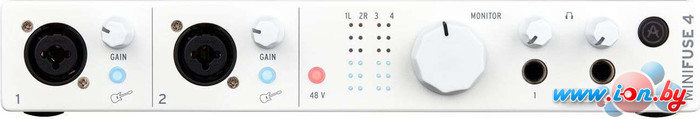 Аудиоинтерфейс Arturia MiniFuse 4 (белый) в Могилёве