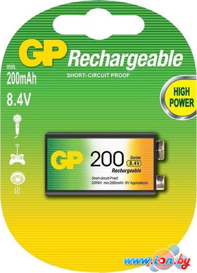 Аккумулятор GP 9V 200mAh в Витебске