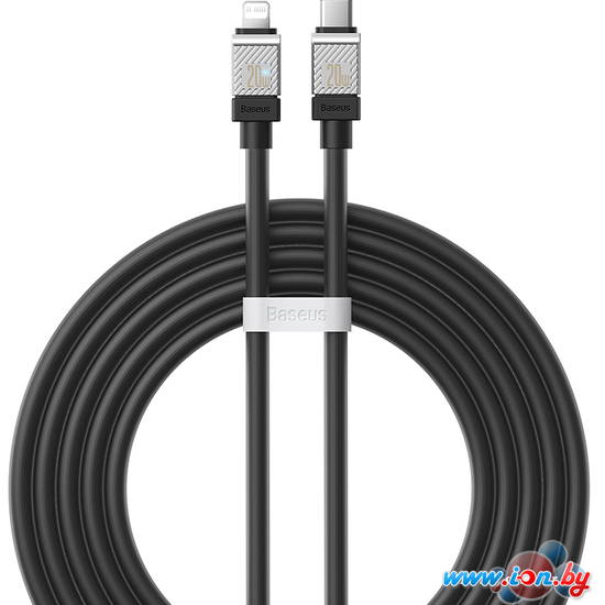 Кабель Baseus CoolPlay Series USB Type-C - Lightning (2 м, черный) в Могилёве