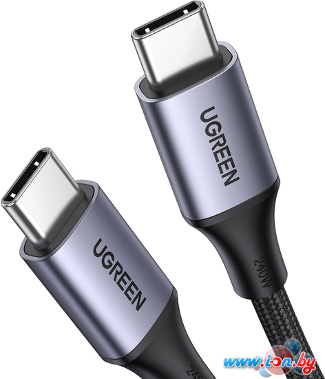 Кабель Ugreen US535 15311 USB Type-C - USB Type-C (1 м, черный) в Гродно