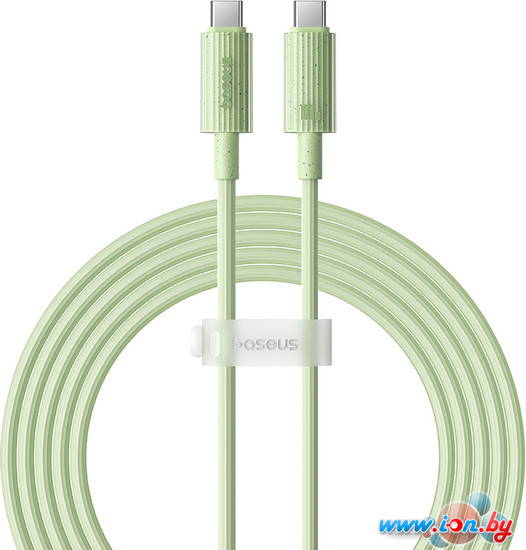 Кабель Baseus Habitat Series Fast Charging Cable 100W USB Type-C - USB Type-C (2 м, зеленый) в Витебске