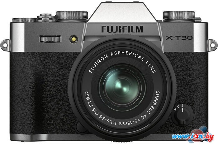 Беззеркальный фотоаппарат Fujifilm X-T30 II Kit 15-45mm (серебристый) в Могилёве