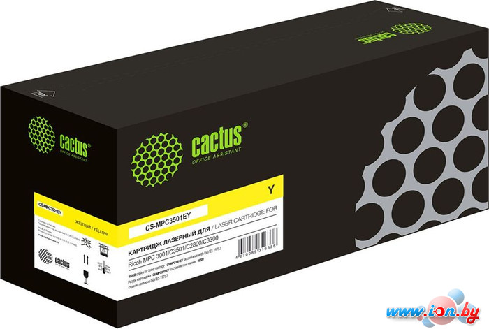 Картридж CACTUS CS-MPC3501EY (аналог Ricoh MPC3501EY) в Могилёве