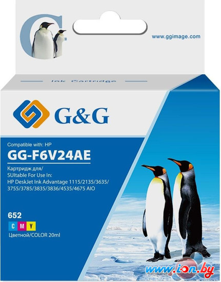 Картридж G&G GG-F6V24AE (аналог HP F6V24AE) в Бресте