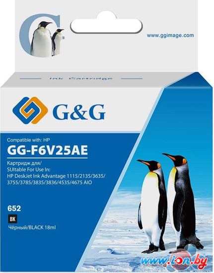 Картридж G&G GG-F6V25AE (аналог HP F6V25AE) в Бресте