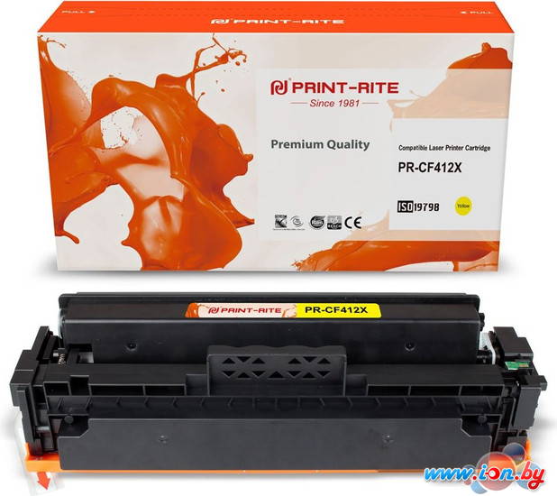 Картридж Print-Rite PR-CF412X (аналог HP CF412X) в Могилёве