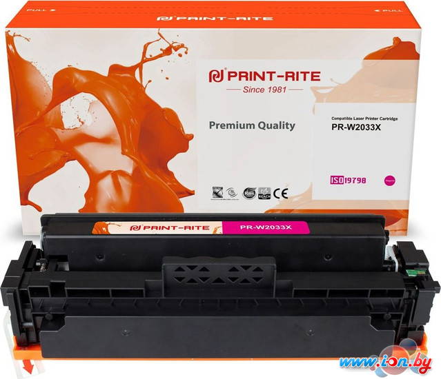 Картридж Print-Rite PR-W2033X (аналог HP W2033X) в Витебске