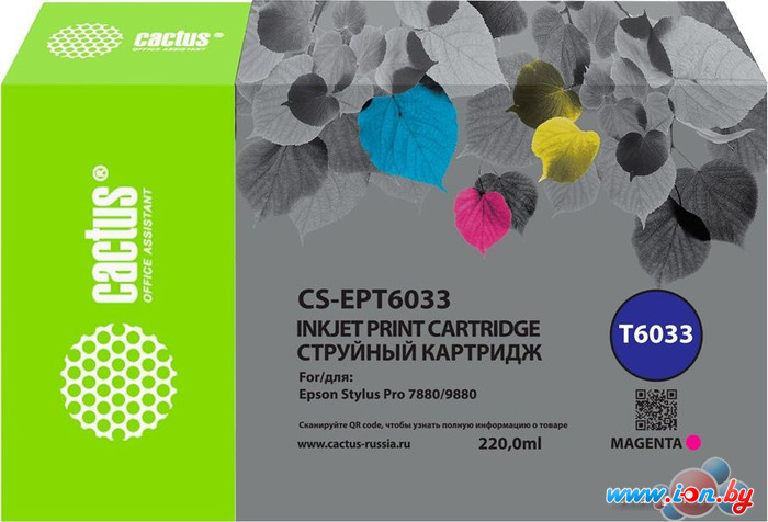 Картридж CACTUS CS-EPT6033 (аналог Epson EPT6033) в Могилёве