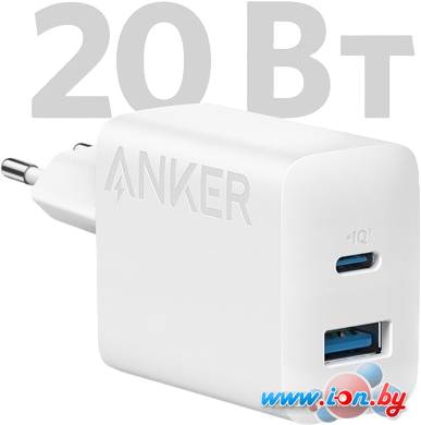 Сетевое зарядное Anker 312 20W Wall Charger (2 Ports) в Могилёве