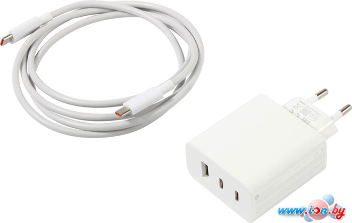 Сетевое зарядное Xiaomi 67W GaN Charger 2C1A A07ZMEU (международная версия) в Могилёве