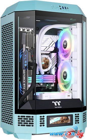 Корпус Thermaltake The Tower 300 Turquoise CA-1Y4-00SBWN-00 в Могилёве