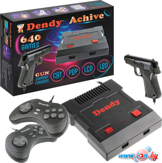 Игровая приставка Dendy Achive (640 игр + световой пистолет) в Могилёве