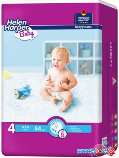 Подгузники Helen Harper Baby 4 Maxi (84 шт) в Могилёве
