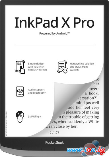 Электронная книга PocketBook InkPad X Pro (серый) в Бресте