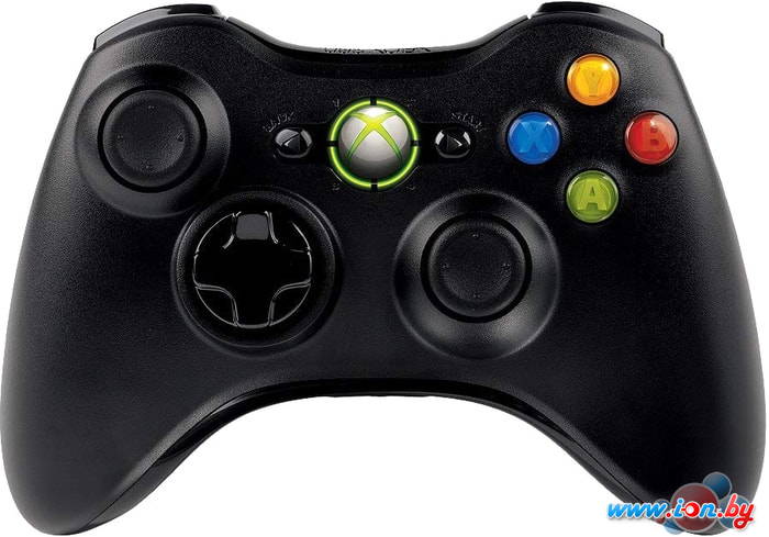 Геймпад Microsoft Xbox 360 Wireless Controller NSF-00002 (черный) в Минске