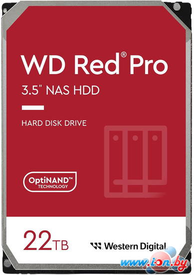 Жесткий диск WD Red Pro 22TB WD221KFGX в Минске