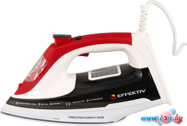 Утюг Effektiv Turbosteam 2500Х (красный) в Бресте