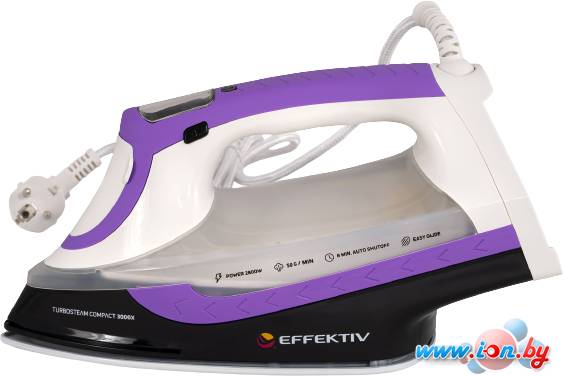 Утюг Effektiv Turbosteam 3000Х (фиолетовый) в Гродно