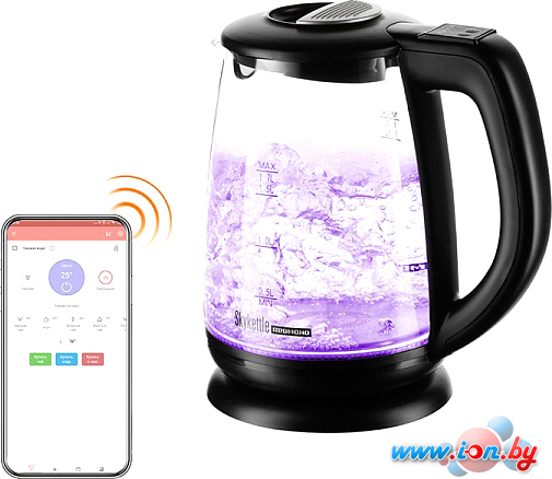 Электрический чайник Redmond SkyKettle RK-G212S (черный) в Могилёве