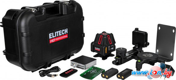 Лазерный нивелир ELITECH HD Professional HD LN 8D Green 204735 в Могилёве