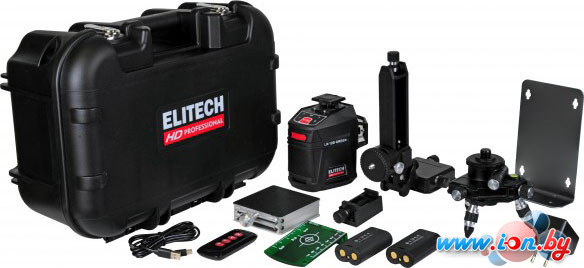 Лазерный нивелир ELITECH HD Professional HD LN 12D Green 204736 в Могилёве