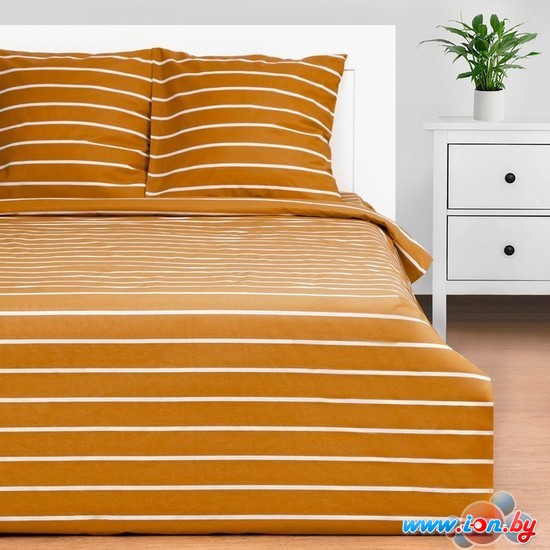 Постельное белье Этель Mustard stripes 6632201 в Могилёве