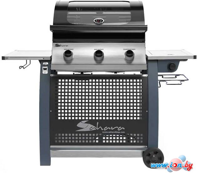 Газовый гриль для дачи Sahara S375 3B BBQ Smokey Teal (дымчатый) в Витебске