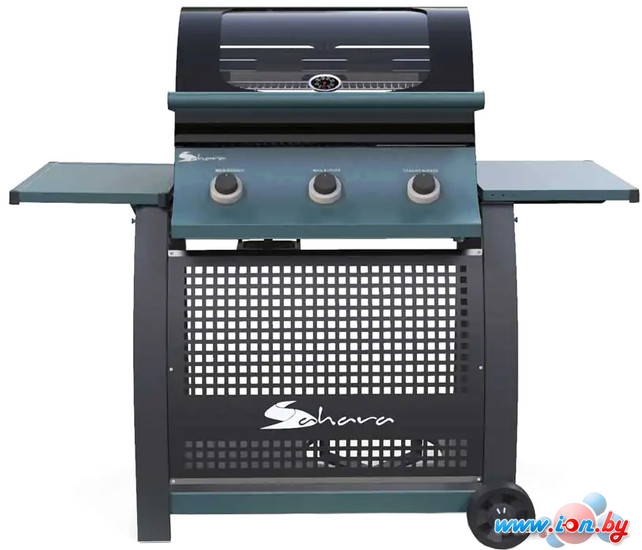 Газовый гриль для дачи Sahara S325 3B BBQ Smokey Teal (дымчатый) в Бресте