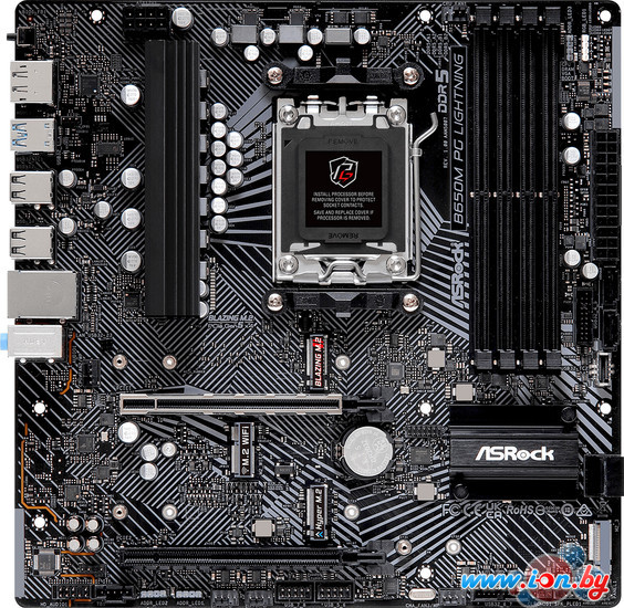 Материнская плата ASRock B650M PG Lightning в Могилёве