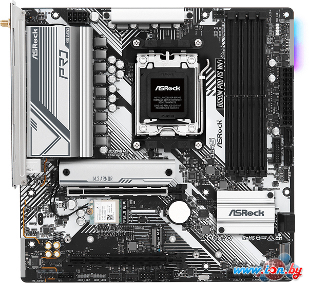 Материнская плата ASRock B650M Pro RS WiFi в Гродно