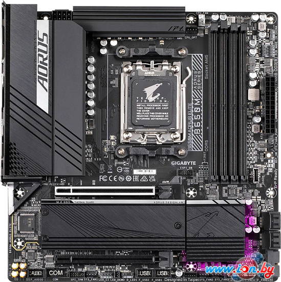 Материнская плата Gigabyte B650M Aorus Elite (rev. 1.0) в Минске