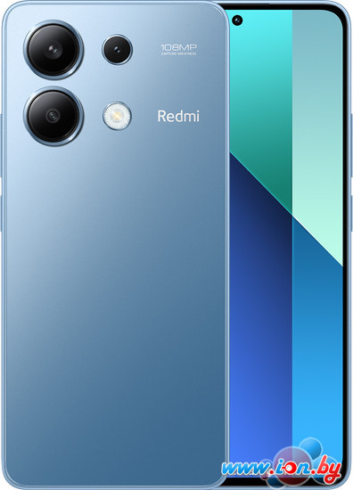 Смартфон Xiaomi Redmi Note 13 8GB/256GB с NFC международная версия (ледяной синий) в Бресте