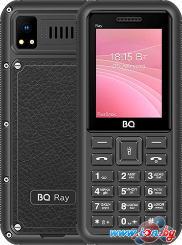 Кнопочный телефон BQ-Mobile BQ-2454 Ray (серый) в Могилёве