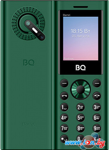 Кнопочный телефон BQ-Mobile BQ-1858 Barrel (зеленый) в Минске