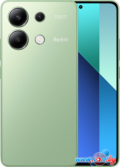 Смартфон Xiaomi Redmi Note 13 8GB/256GB с NFC международная версия (мятно-зеленый) в Гомеле