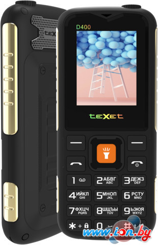 Кнопочный телефон TeXet TM-D400 (черный) в Минске