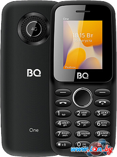 Кнопочный телефон BQ-Mobile BQ-1800L One (черный) в Бресте